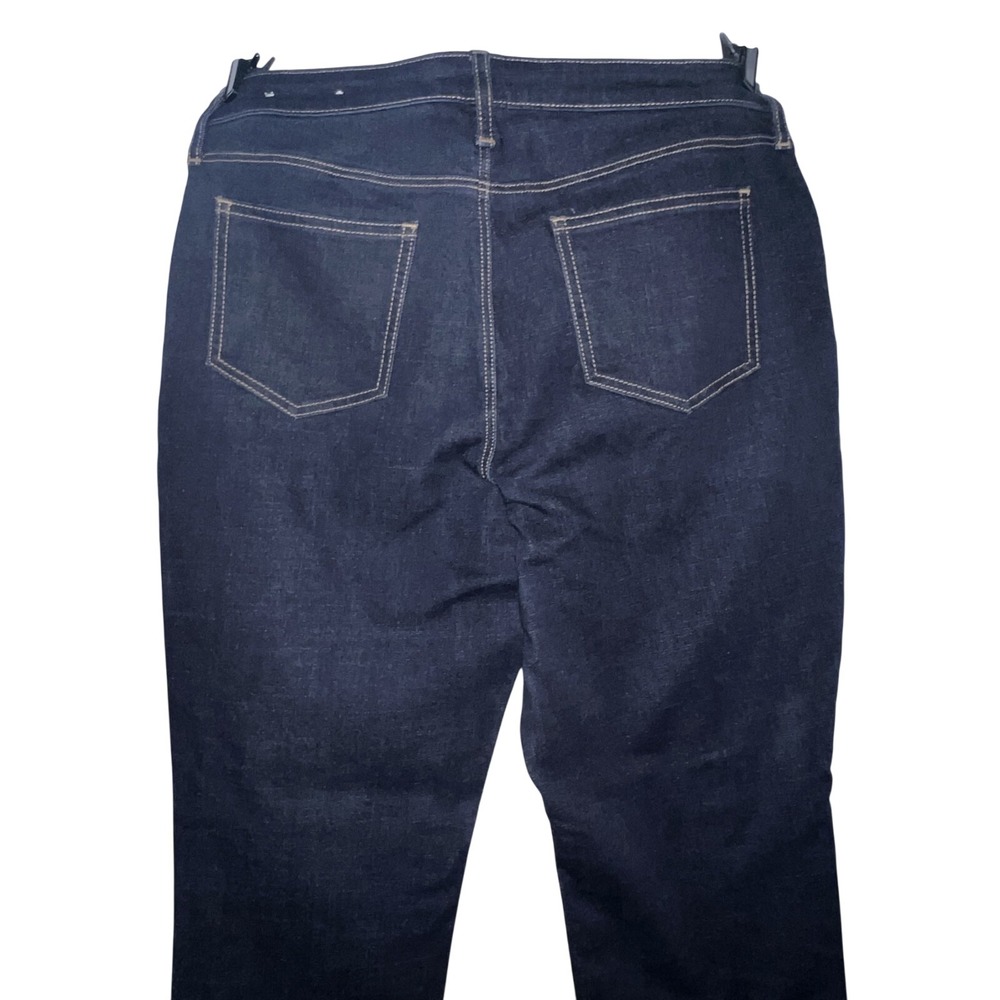 Chicos So Slimming Girlfriend Slim Leg Ankle Jeans‎ Dark Indigo Blue 10P (1.5P) - Picture 5 of 9